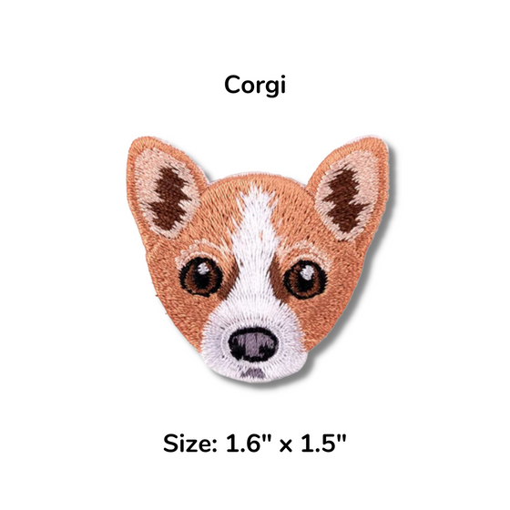 Corgi Dog Patches  | Dog Lover | Iron Patch | DIY Project