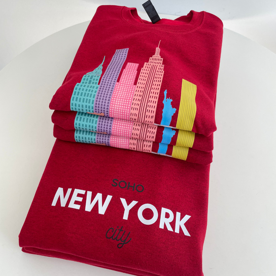 New York Valentines Edition Sweatshirts | Made in New York | Gifts for Her | Valentines Ideas