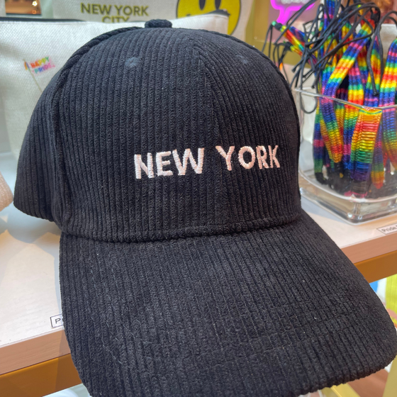 Black New York Corduroy Hats | Designed in NYC