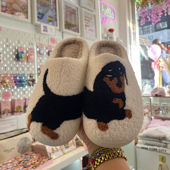 Dog Slippers | Comfy Shoes | Dog Lover | Sausage Dog