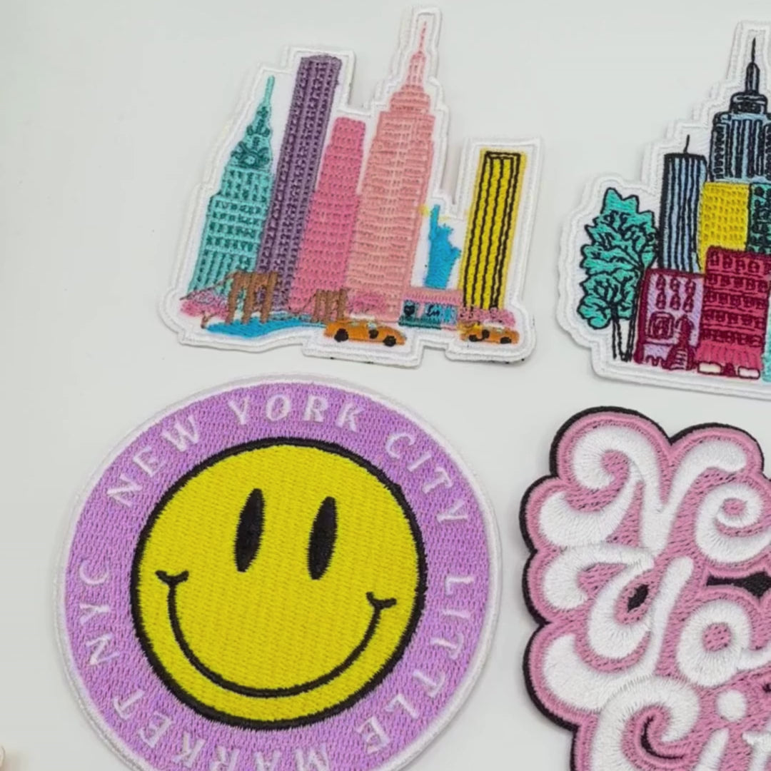 Statue of Liberty Stamp Patch | Vintage Design | Unique Cool Patches