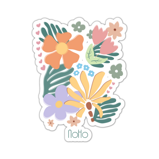 NoHo Flowers Sticker