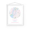 Dublin City Map Print | Poster City Map | Home Decor | Traveler Gift | 16 Designs Available