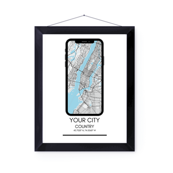Detroit City Map Print | Poster City Map | Home Decor | 16 Designs Available