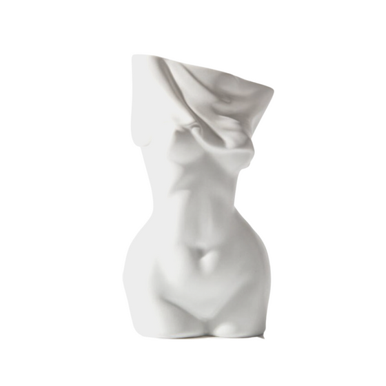 Woman Body Ceramic Vase | Sculpture Vase | Nordic Decor
