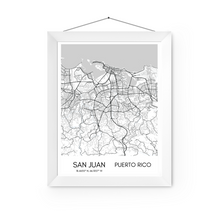  San Juan City Map Print | Poster City Map | Home Decor | 16 Designs Available
