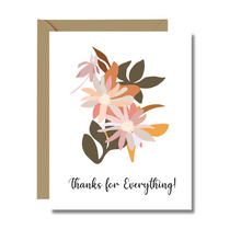  Thanks for Everything Flowers | Greeting Cards | Fun and Elegant Cards | Love Cards