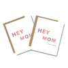 Mom I Love You Pink Card |  Greeting Cards | Elegant Cards | Mother's Day