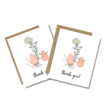  Thank You Card Boho Hands | Greeting Cards | Fun and Elegant Cards | Love Cards
