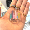 NYC Pink Key Chains | Made in NYC | Brooklyn | NYC Lover | Cute Souvenirs