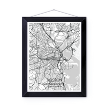  Boston City Map Print | Poster City Map | Home Decor | 16 Designs Available