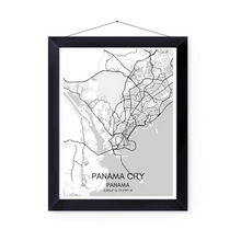  Panama City Map Print | Poster City Map | Home Decor | Traveler Gift | 16 Designs Available