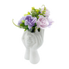 Face and Hands Ceramic Vase | Flower Arrangement | Modern Decor | Home Decor | Unique Pieces