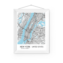  New York City Map Print | Poster City Map | Home Decor | 16 Designs Available