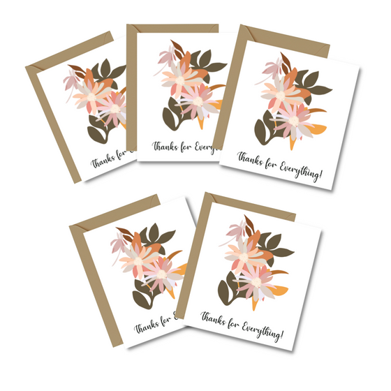 Thanks for Everything Flowers | Greeting Cards | Fun and Elegant Cards | Love Cards