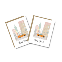  New York City Streets Card | NYC Greeting Cards | Elegant Cards | Travel Gifts