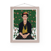 Frida Kahlo Full Colors Art Print | Home Decor | Minimalist Drawing | Room Ideas | Iconic People