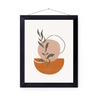 Boho Plants Art Print | Home Decor | Minimal Boho Print | Room Ideas | Boho Gallery | Abstract Art