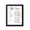 Coffee Lover Recipe Art Print | Home Decor | Coffee Lover Gift | Room Ideas | Kitchen Decor