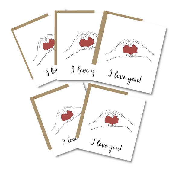 I Love You Heart | Greeting Cards | Love and Elegant Cards | Friendship Cards