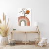 Boho Rainbow Art Print | Home Decor | Minimal Boho Print | Room Ideas | Boho Gallery | Abstract Art