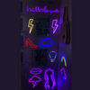 Hello in Circle Neon Signs | LED Lights | Art Wall Decor | Fun Wall Decor | Room Decor | Creative Spaces