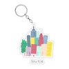 NYC Colorful Key Chains | Designed in NYC | NYC Lover | Cute Souvenirs