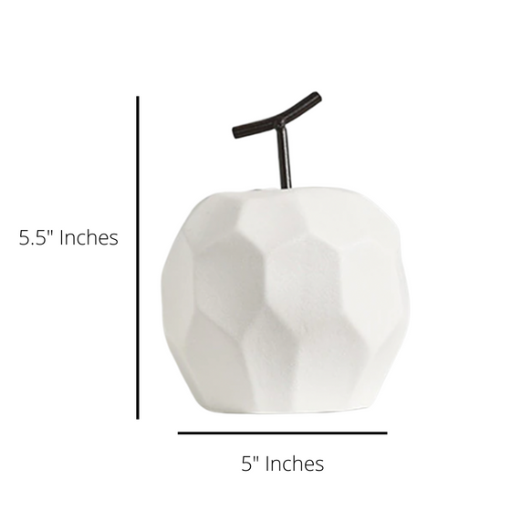 Fruit Ceramic Kitchen Decor  | Center Piece| Apple and Pear Fruits