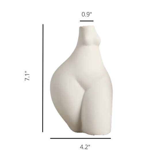 Big Thigh Vase | Women Vase | Modern Decor | Elegant Decor