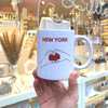 Red Heart New York | Ceramic Mugs | Made in NYC | New York Souvenirs