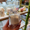 Valentines Heart Candles | White and Pink Candles | Love Gift | Soy Wax Candles