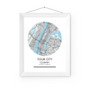 Santa Cruz City Map Print | Poster City Map | Home Decor | Traveler Gift | 16 Designs Available