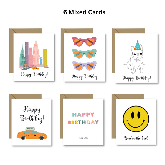 Happy Birthday Sunglasses | Summer Cards | Fun Cards | Girls Cards