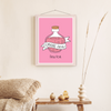 Feminine Energy Art Print | Preppy and Pink Collection