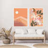 Full Mountains Boho Art Print | Home Decor | Minimal Boho Print | Room Ideas | Boho Gallery | Abstract Art