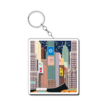  NYC at Night Key Chains | Designed in NYC | NYC Lover | Cute Souvenirs