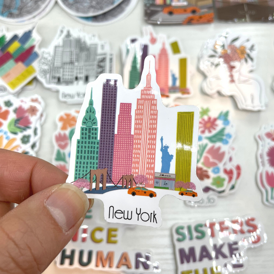 New York City & LMNYC Sticker