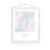 London City Map Print | Poster City Map | Home Decor | Traveler Gift | 16 Designs Available