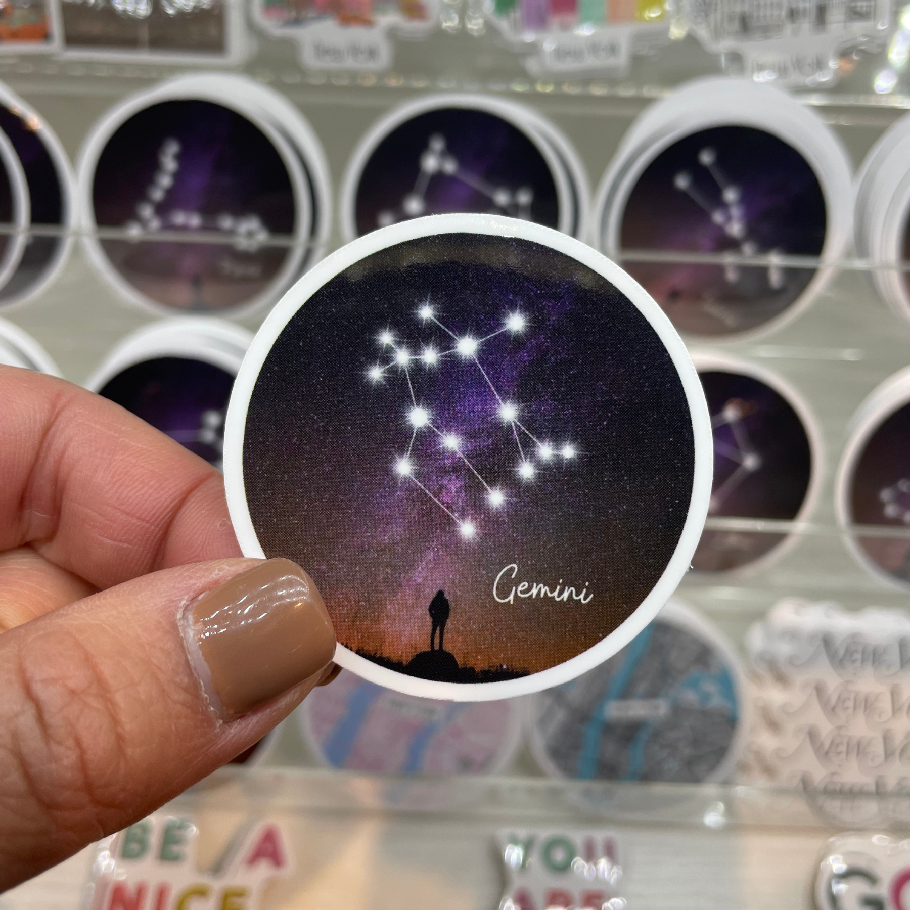 Gemini Sticker – Fusion Artsy