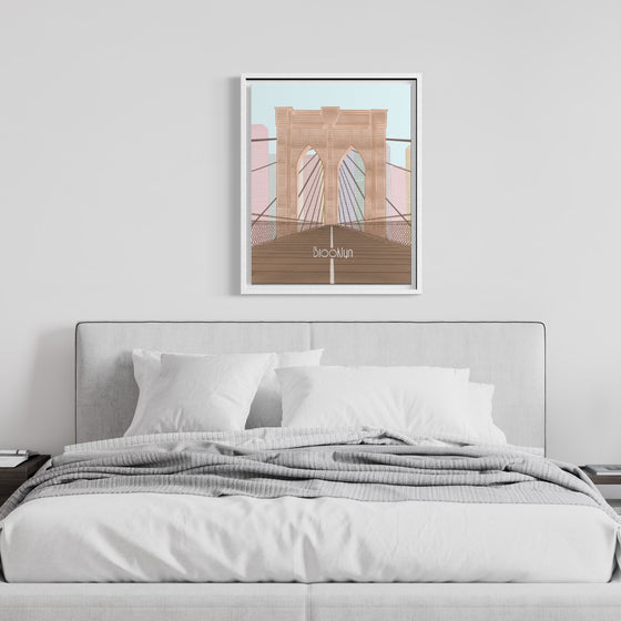 Brooklyn Bridge Art Print | Home Decor | New York Prints