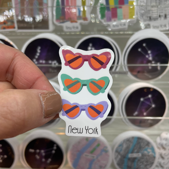 Sunglasses New York Sticker